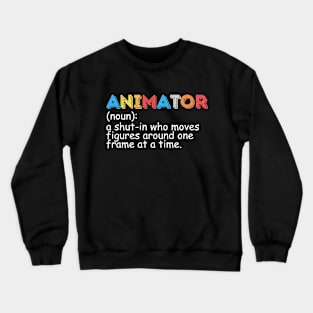 Animator Definition Crewneck Sweatshirt